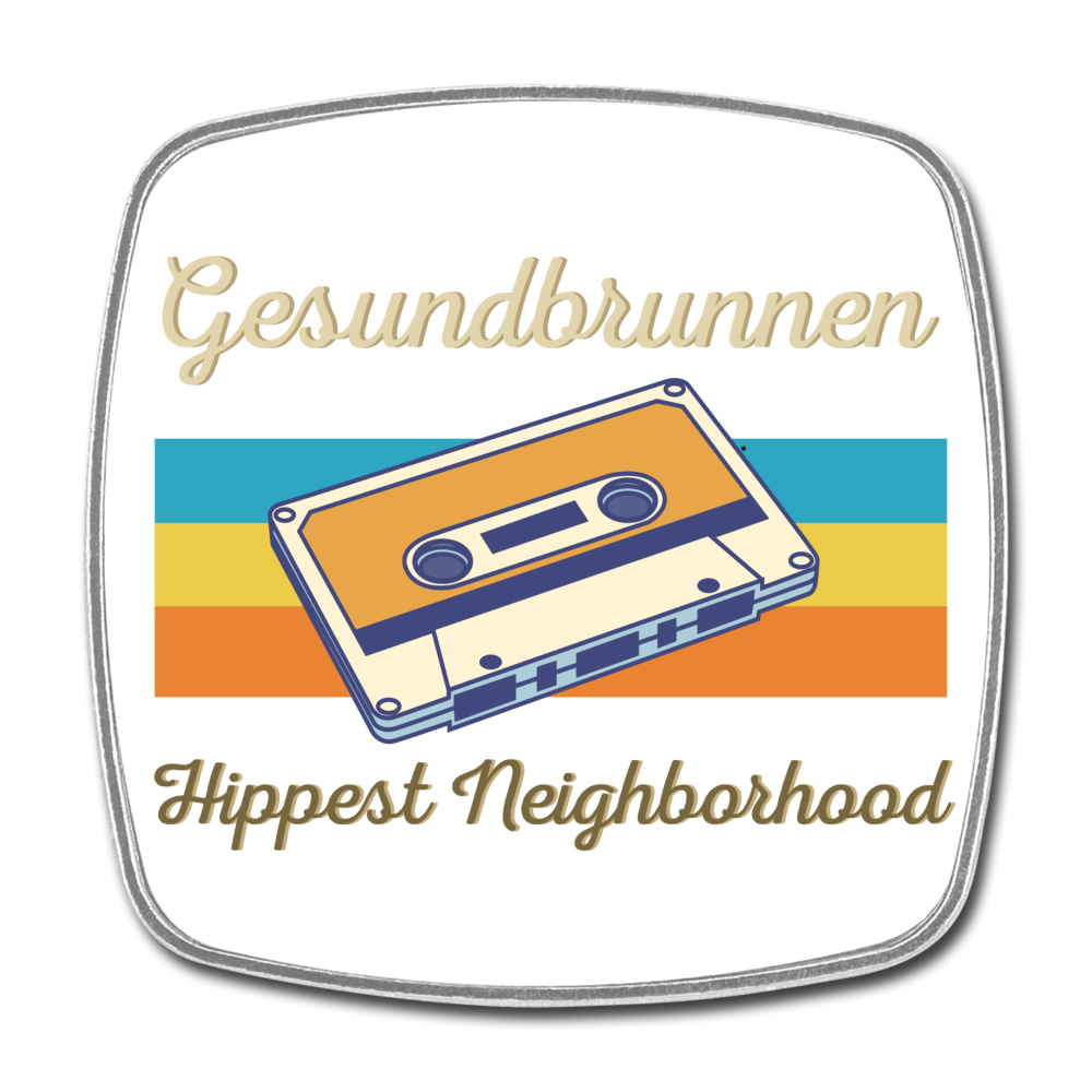Gesundbrunnen Hippest Neighborhood - Kühlschrankmagnet - white