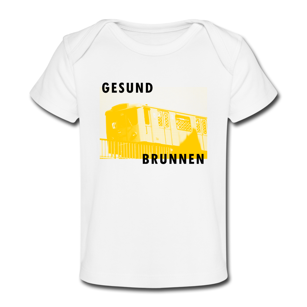 Gesundbrunnen Metro - Baby Bio T-Shirt - white