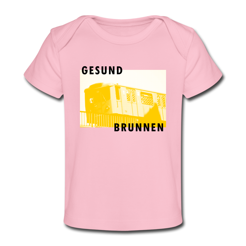 Gesundbrunnen Metro - Baby Bio T-Shirt - light pink