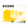 Gesundbrunnen Metro - Aufkleber - transparent glossy