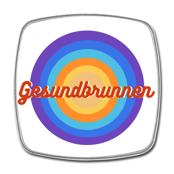 Gesundbrunnen Retro - Kühlschrankmagnet - white