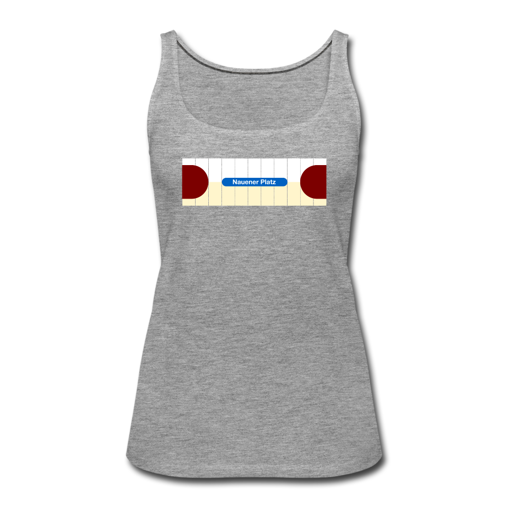 Nauener platz - Frauen Premium Tank Top - heather grey