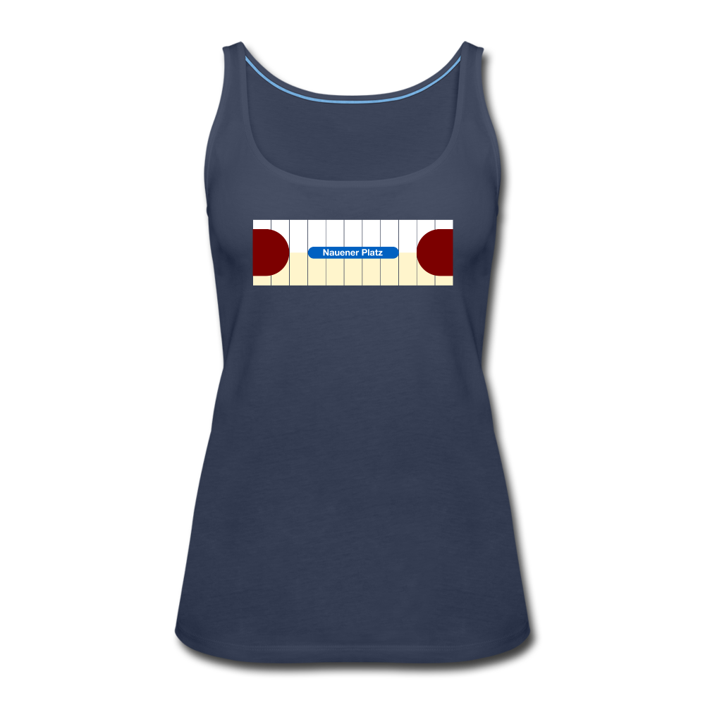 Nauener platz - Frauen Premium Tank Top - navy