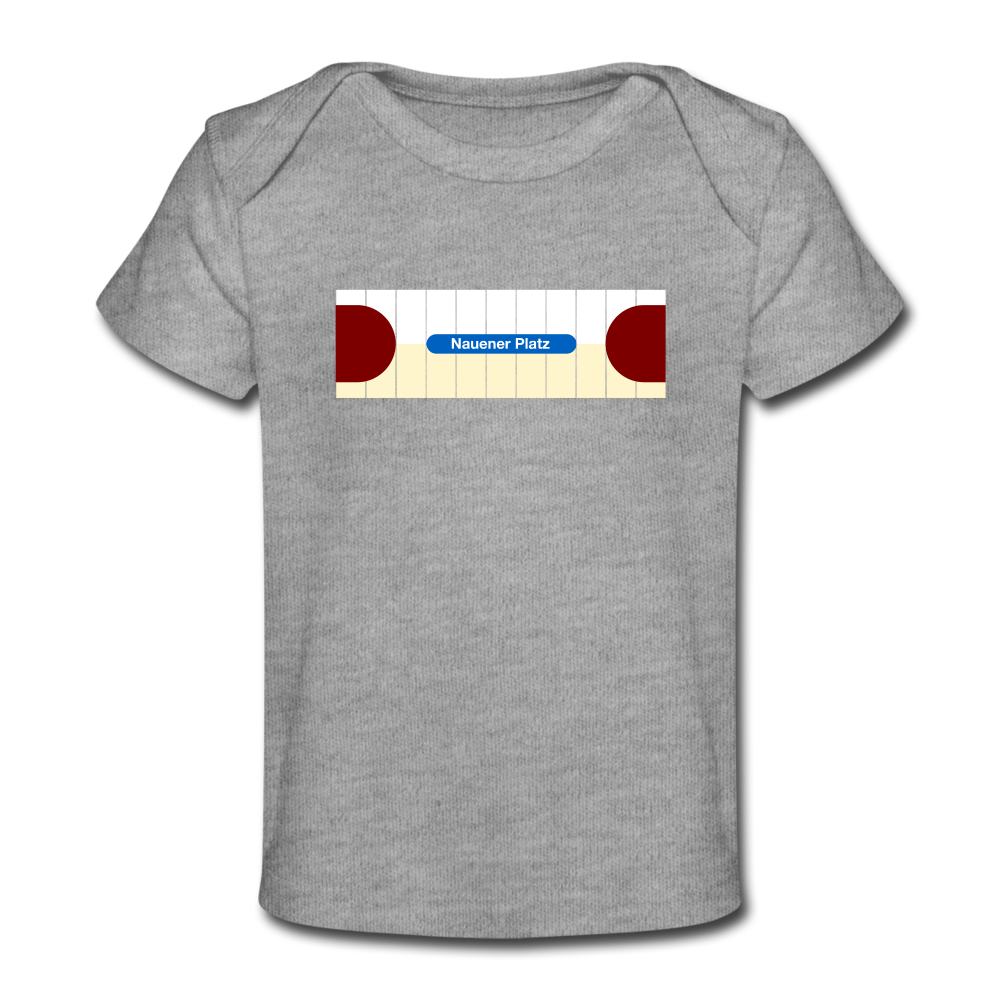 Nauener platz - Baby Bio T-Shirt - heather grey