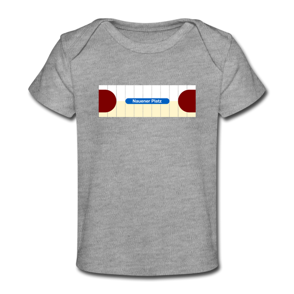 Nauener platz - Baby Bio T-Shirt - heather grey