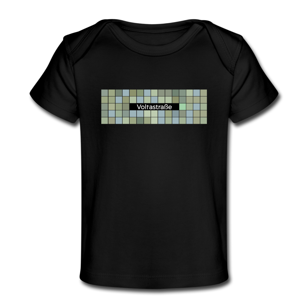 Voltastrasse - Baby Bio T-Shirt - black