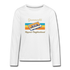 Grunewald Hippest Neighborhood - Teenager Langarmshirt - white