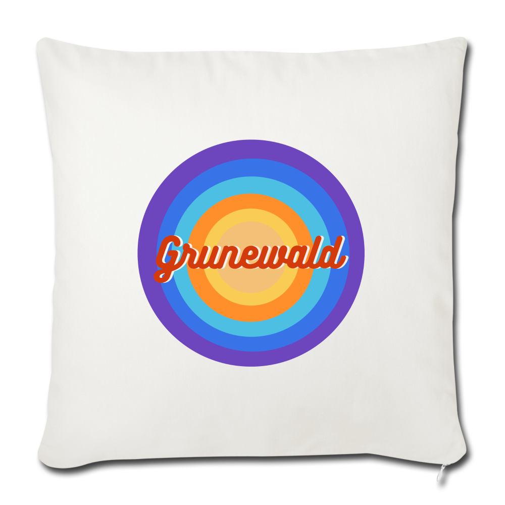 Grunewald Retro - Sofakissen mit Füllung (45 x 45 cm) - natural white