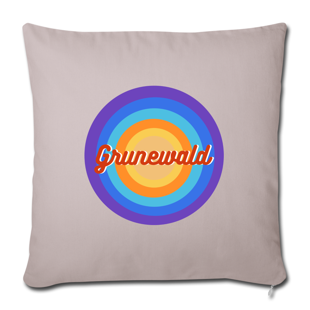 Grunewald Retro - Sofakissen mit Füllung (45 x 45 cm) - light taupe