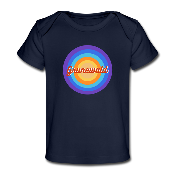 Grunewald Retro - Baby Bio T-Shirt - dark navy