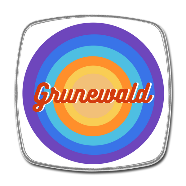 Grunewald Retro - Kühlschrankmagnet - white