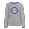 Grunewald Retro - Teenager Langarmshirt - heather grey