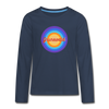 Grunewald Retro - Teenager Langarmshirt - navy