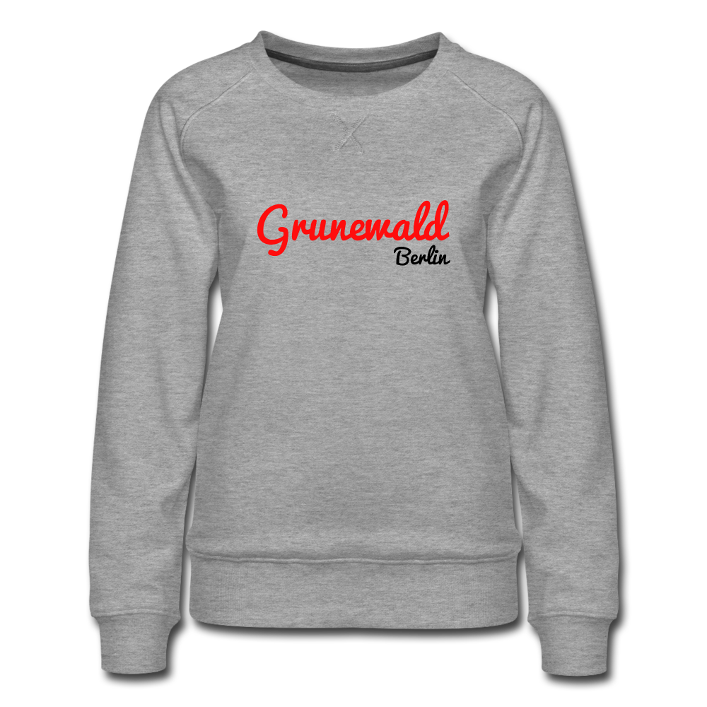 Grunewald Berlin - Frauen Premium Sweatshirt - heather grey