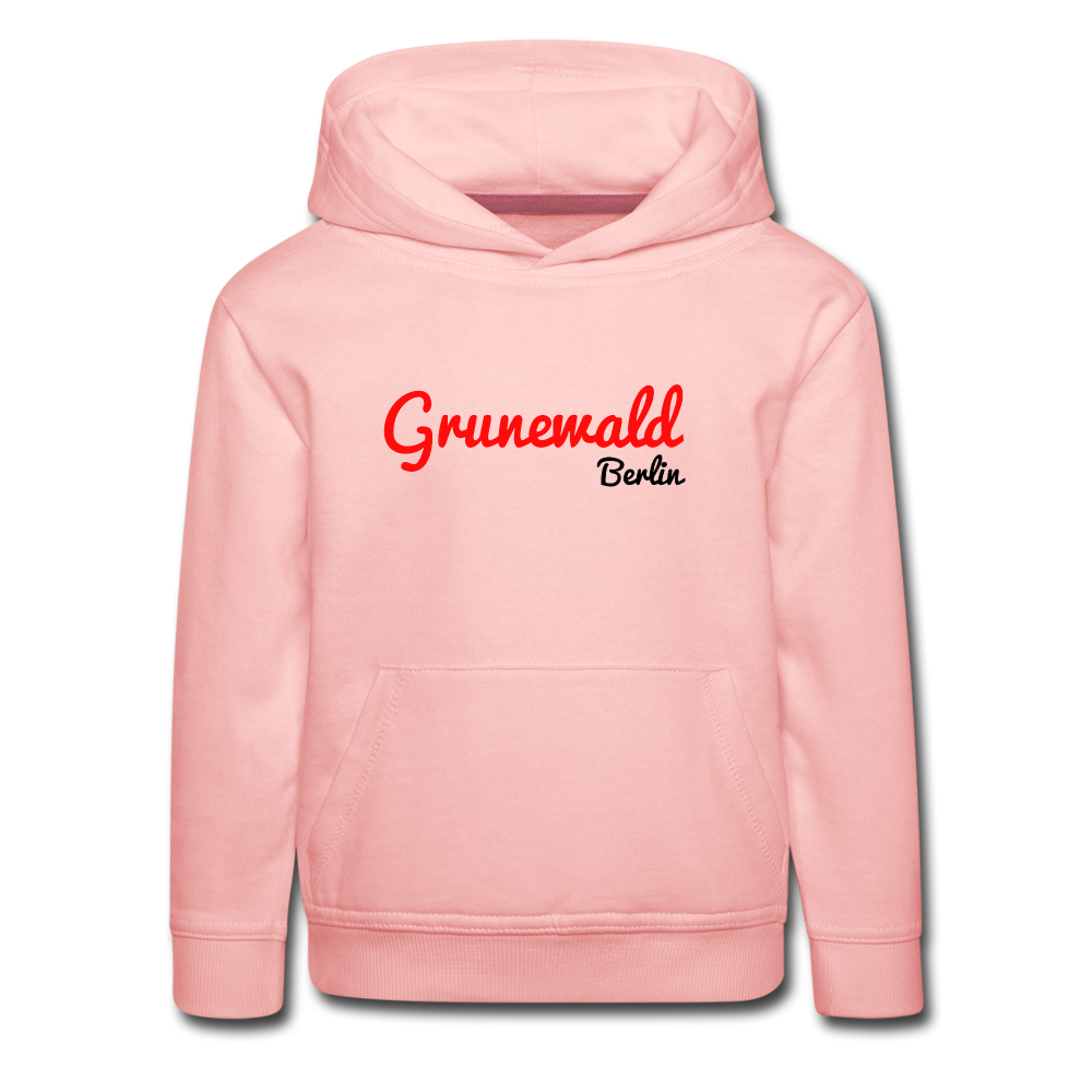Grunewald Berlin - Kinder Premium Hoodie - crystal pink