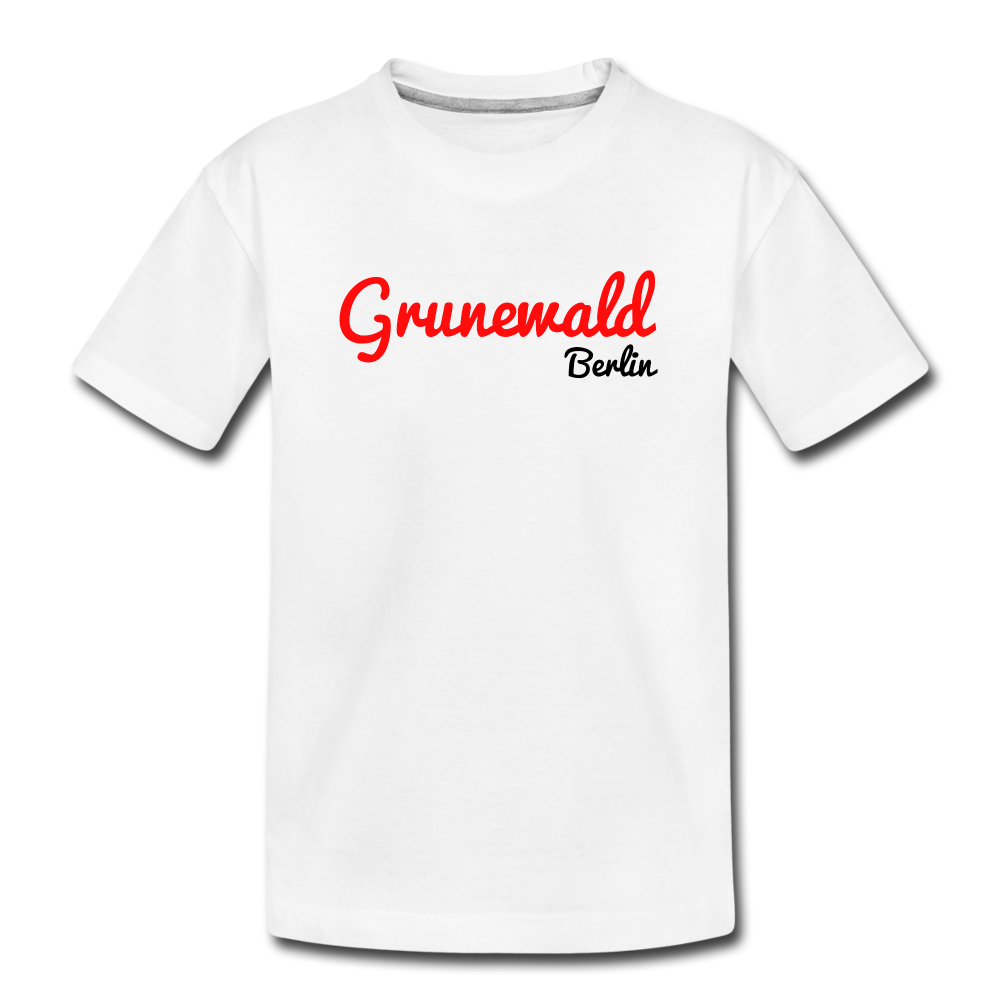 Grunewald Berlin - Teenager Premium T-Shirt - white
