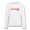 Grunewald Berlin - Teenager Langarmshirt - white