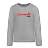 Grunewald Berlin - Teenager Langarmshirt - heather grey