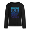 Grunewald Planet Earth - Teenager Langarmshirt - charcoal grey