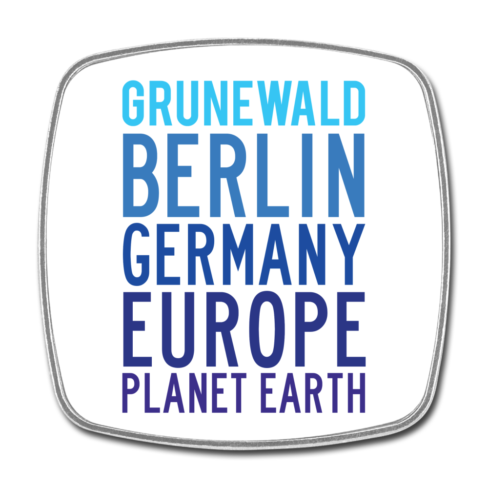 Grunewald Planet Earth - Kühlschrankmagnet - white