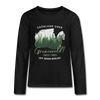 Grönland oder Grunewald - Teenager Langarmshirt - charcoal grey