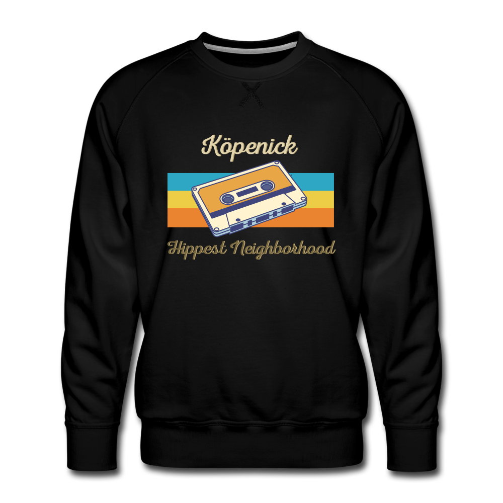 Köpenick Hippest Neighborhood - Männer Premium Sweatshirt - black