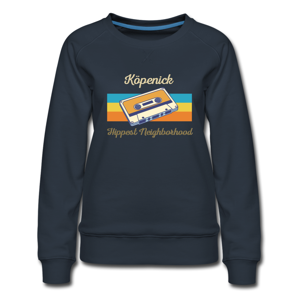Köpenick Hippest Neighborhood - Frauen Premium Sweatshirt - navy