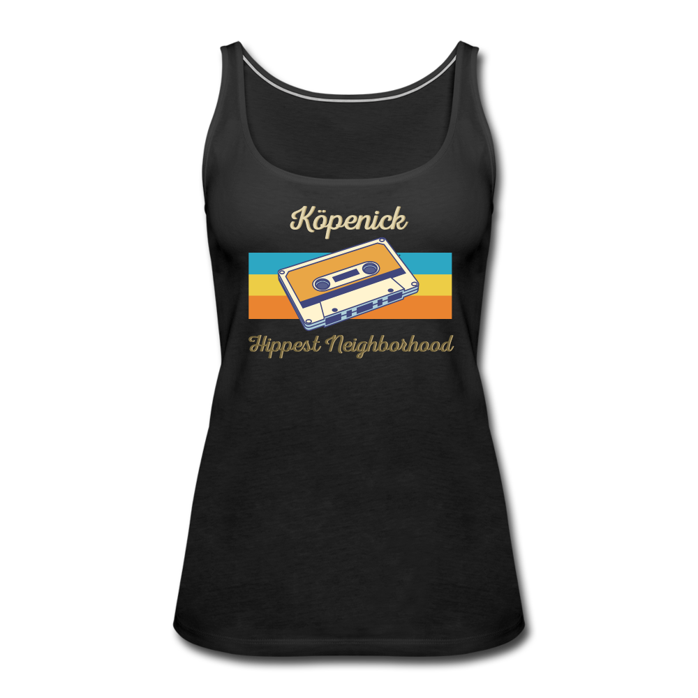 Köpenick Hippest Neighborhood - Frauen Premium Tank Top - black