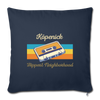 Köpenick Hippest Neighborhood - Sofakissen mit Füllung (45 x 45 cm) - navy