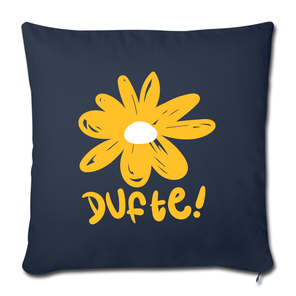 Dufte - Sofakissen mit Füllung (45 x 45 cm) - navy