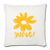 Dufte - Sofakissen mit Füllung (45 x 45 cm) - natural white