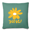 Dufte - Sofakissen mit Füllung (45 x 45 cm) - cypress green