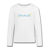 Ostschnitte - Teenager Langarmshirt - white