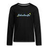 Ostschnitte - Teenager Langarmshirt - black