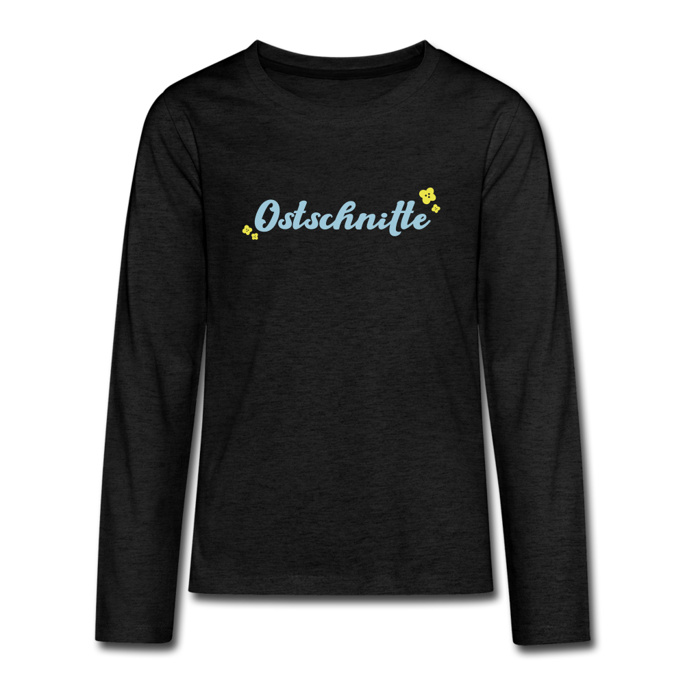 Ostschnitte - Teenager Langarmshirt - charcoal grey