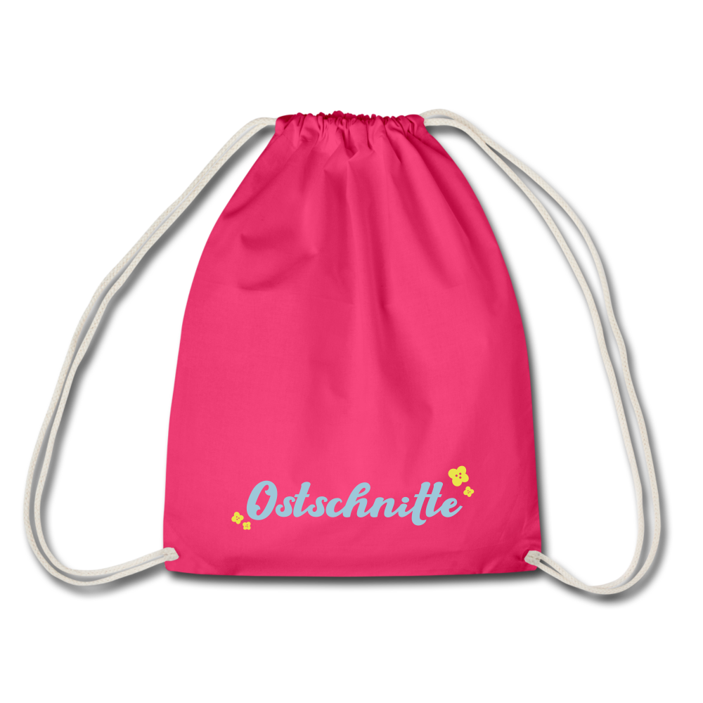 Ostschnitte - Turnbeutel - fuchsia