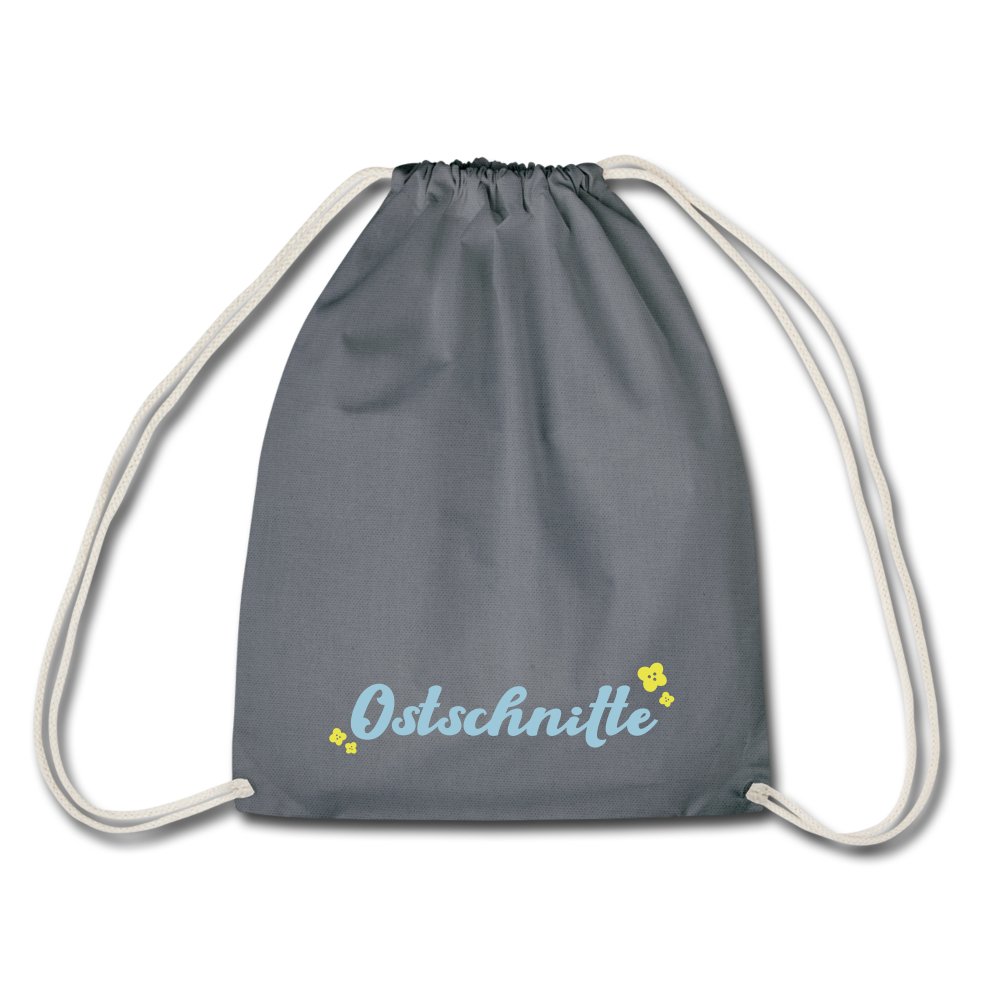 Ostschnitte - Turnbeutel - grey