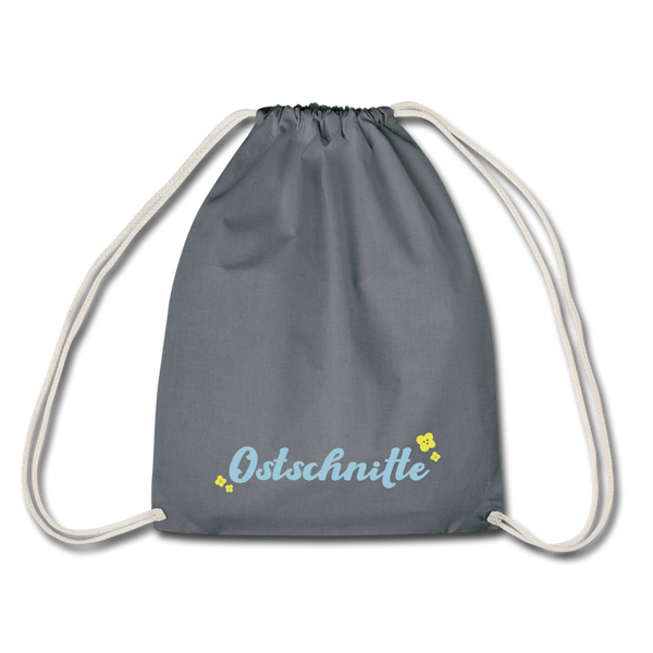Ostschnitte - Turnbeutel - grey