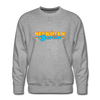 Neukölln Berlin Retro - Männer Premium Sweatshirt - heather grey