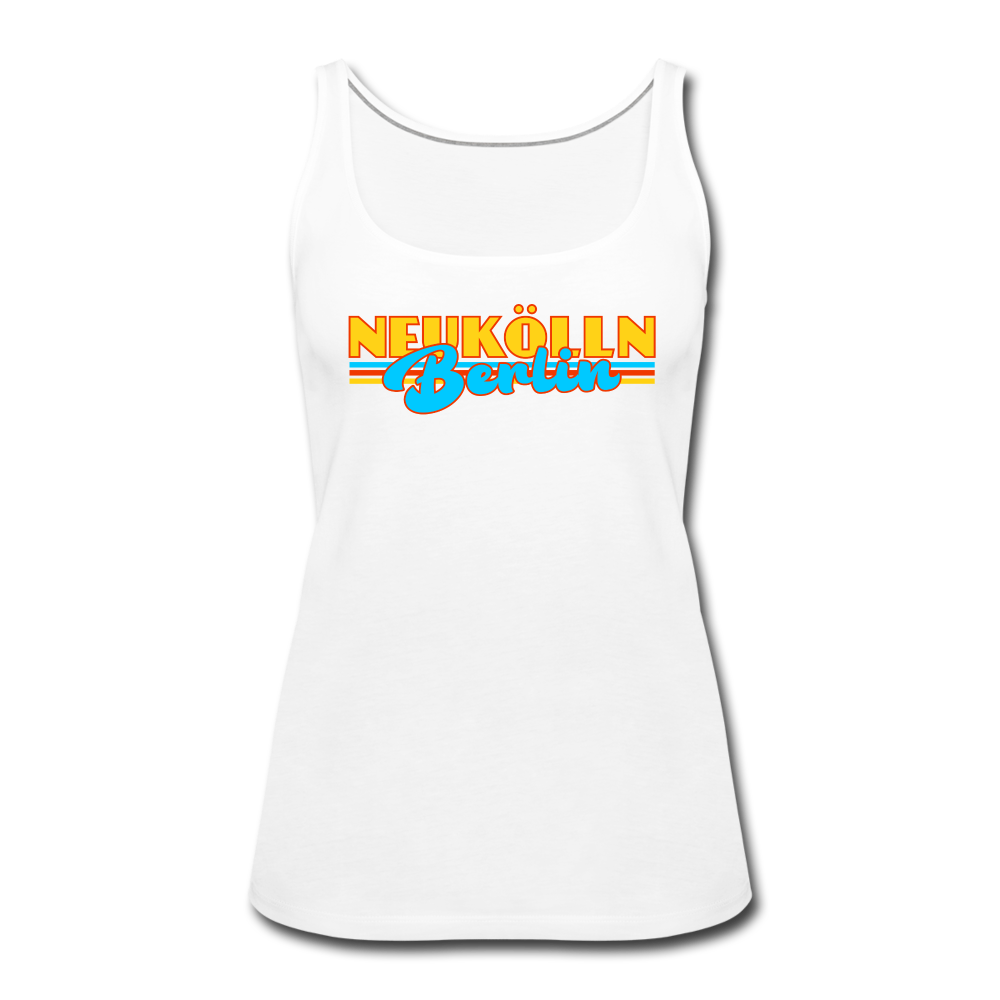 Neukölln Berlin Retro - Frauen Premium Tank Top - white