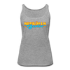 Neukölln Berlin Retro - Frauen Premium Tank Top - heather grey