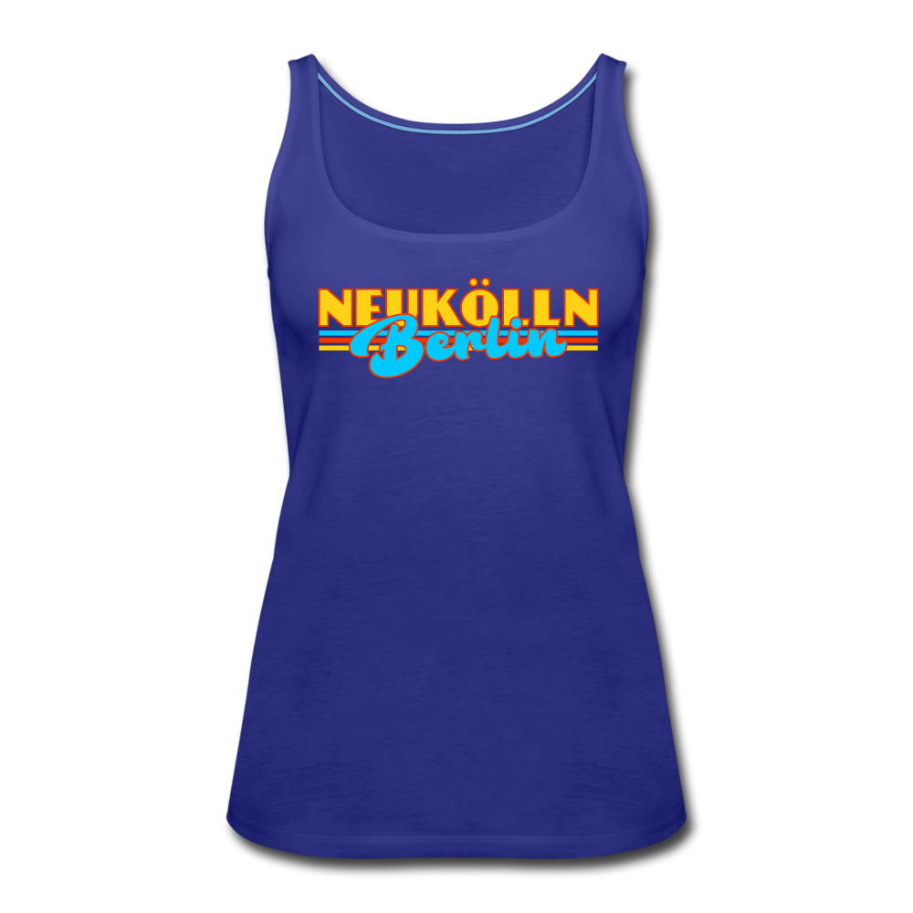 Neukölln Berlin Retro - Frauen Premium Tank Top - royal blue