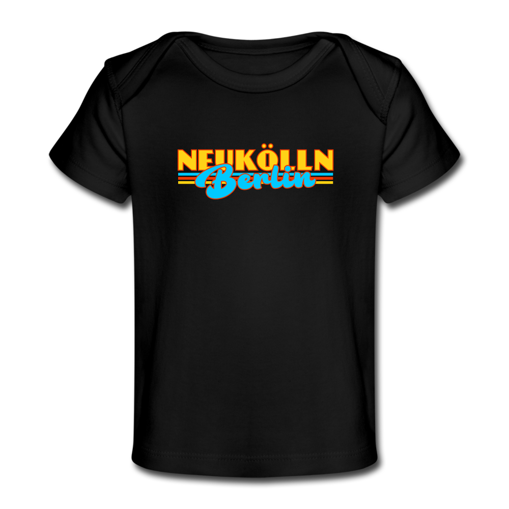 Neukölln Berlin Retro - Baby Bio T-Shirt - black