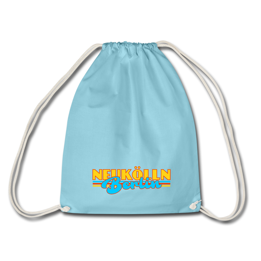 Neukölln Berlin Retro - Turnbeutel - aqua