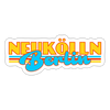 Neukölln Berlin Retro - Aufkleber - white matte