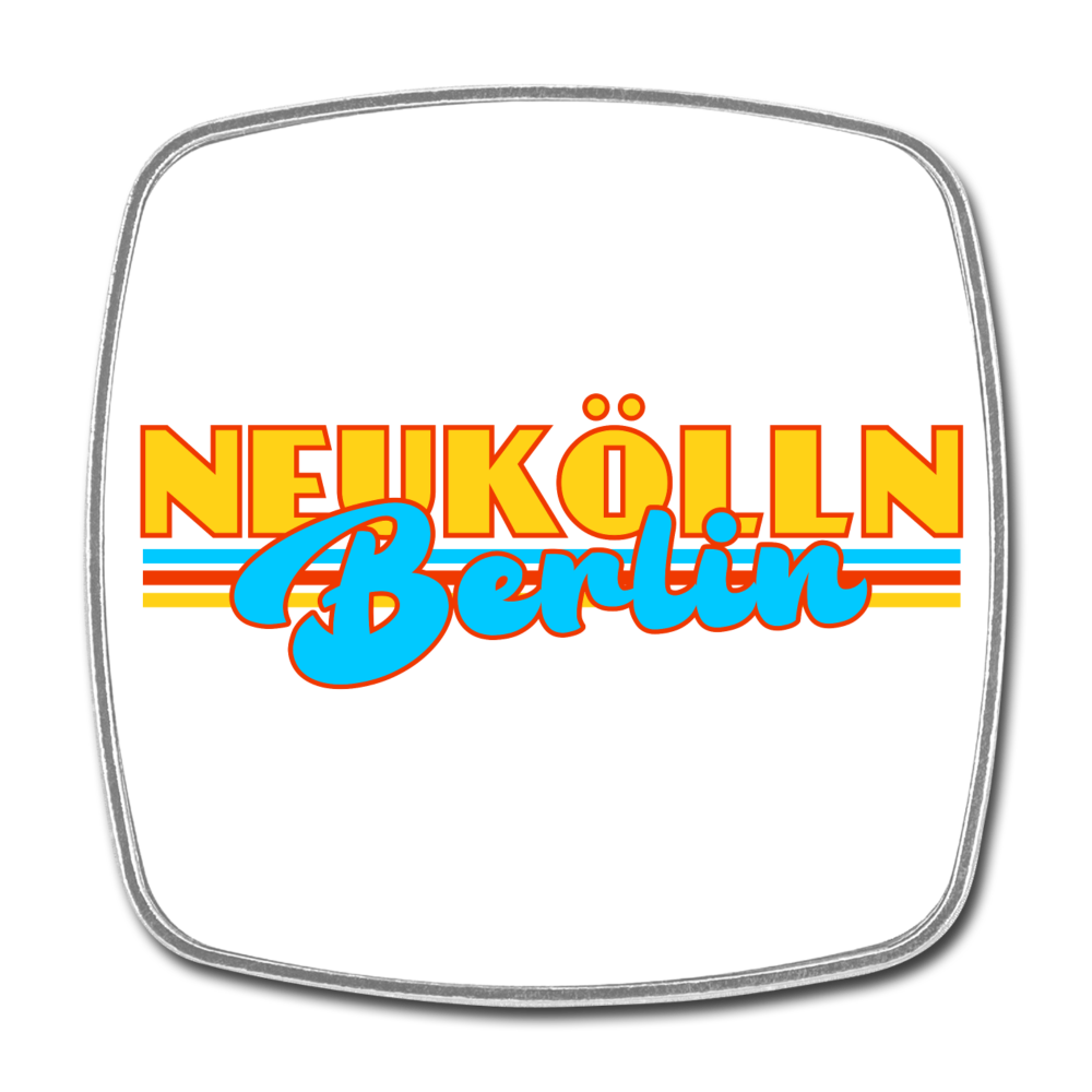 Neukölln Berlin Retro - Kühlschrankmagnet - white