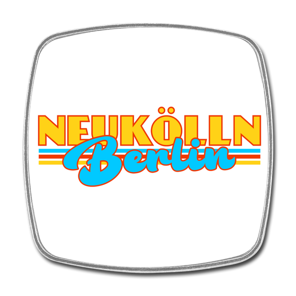 Neukölln Berlin Retro - Kühlschrankmagnet - white