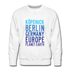 Köpenick Planet Earth - Männer Premium Sweatshirt - white
