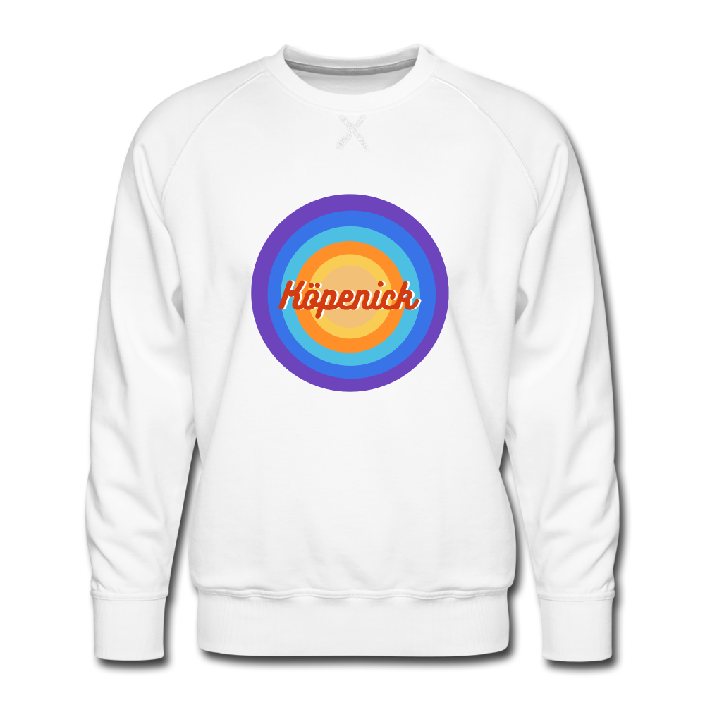 Köpenick Retro - Männer Premium Sweatshirt - white