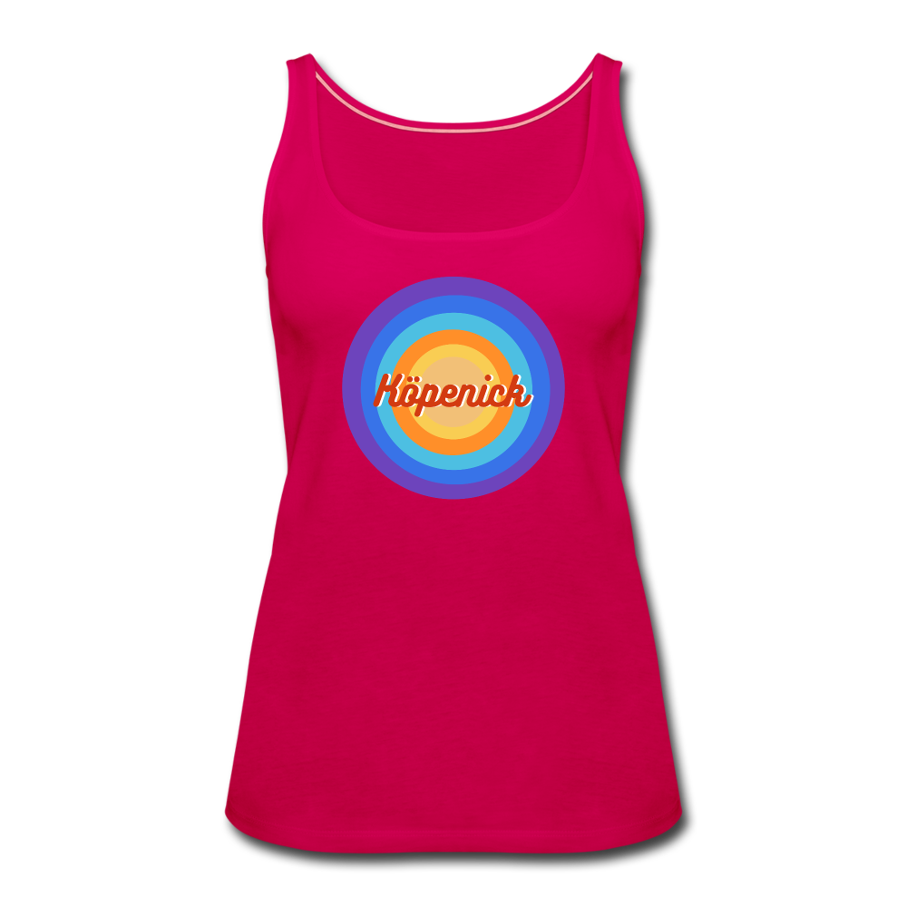 Köpenick Retro - Frauen Premium Tank Top - dark pink